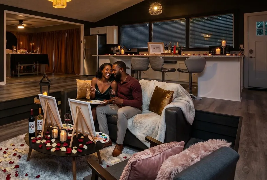 Private romantic getaway 20 minutes from Atlanta at The Retreat at Douglasville